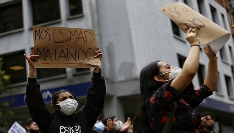 Paro Nacional en contra del Gobierno Nacional. (Colprensa-Sergio Acero)