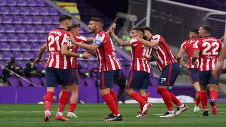 Atlético de Madrid, campeón de la Liga española./Foto: AFP