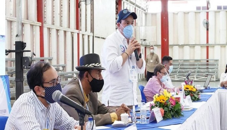 Gobernador de Norte de Santander en el Consejo Departamental de Paz./Foto: suministrada