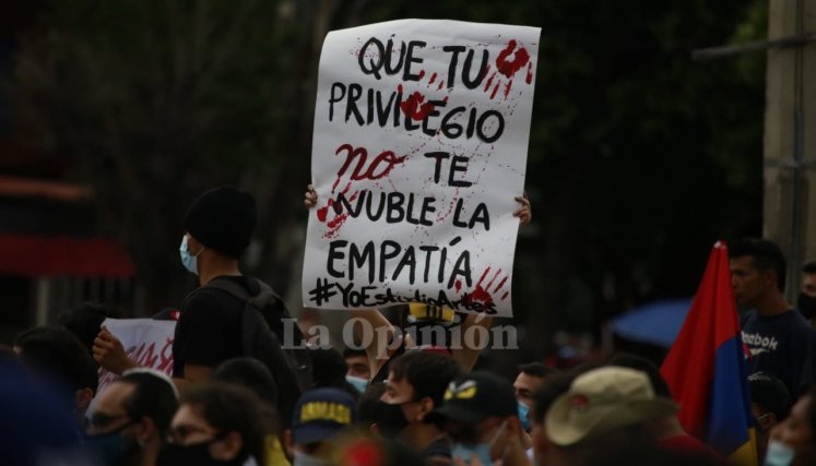 Marchas del Paro Nacional en Cúcuta.