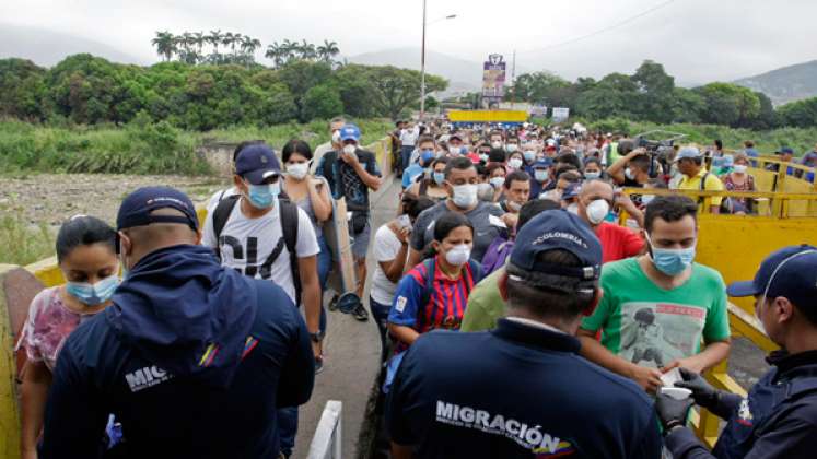 Migración pendular y sus dimensiones en la frontera cucuteña después del cierre fronterizo /Cortesía