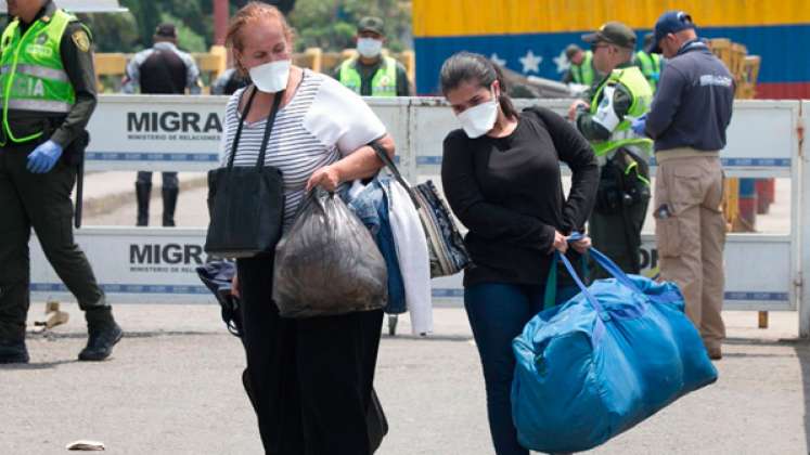 Migración pendular y sus dimensiones en la frontera cucuteña después del cierre fronterizo /Cortesía