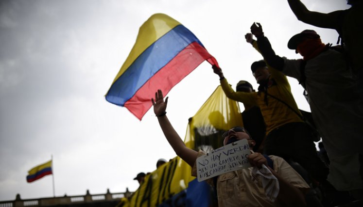 Desde el pasado miércoles se registran protestas en todo el país. / Foto: Colprensa