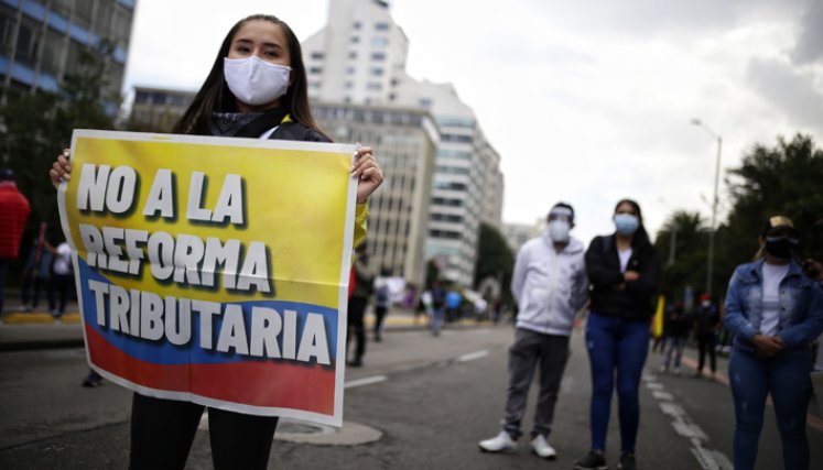La propuesta de reforma tributaria presentada por el Gobierno provocó hace un mes las protestas que llevaron a que fuera retirada.