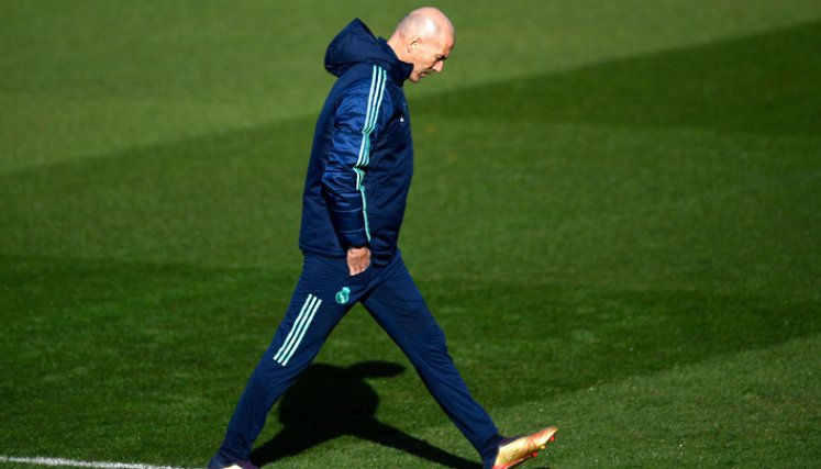 Artífice de nueve títulos en dos años y medio (2016-2018), Zinedine Zidane fue llamado al rescate en marzo de 2019 por el presidente Florentino Pérez para sustituir al argentino Santiago Solari. / Foto: AFP