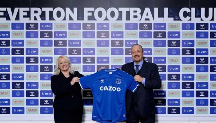 Rafael Benítez, dirigirá al Everton de la Liga Premier en la temporada 2021-2022