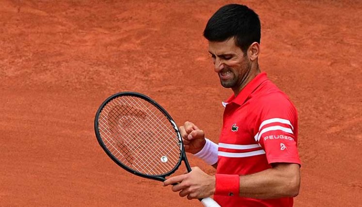 Novak Djokovic, tenista serbio, aspirante el título de Roland Garros