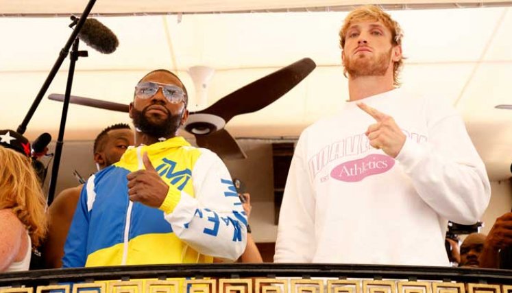 Mayweather ante Paul, un  lucrativo show sobre el ring