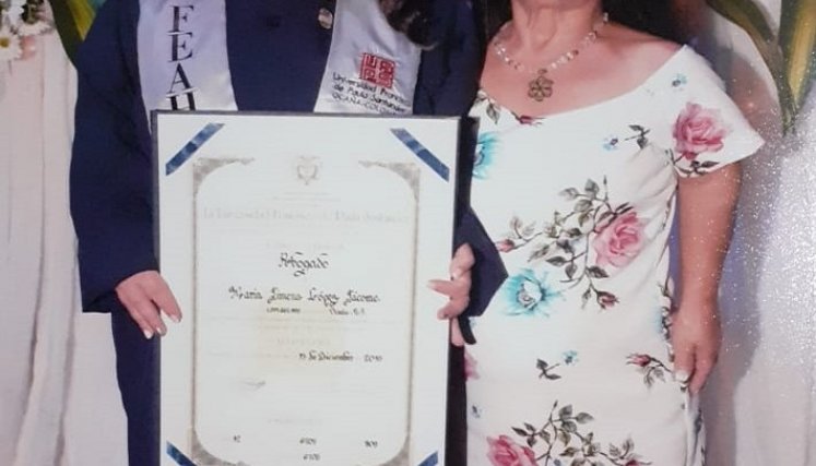 Su mamá es su mayor inspiración para salir adelante y demostrar que el que persevera, alcanza. 