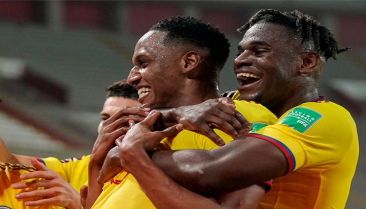 Colombia 3  vs Perú 0 