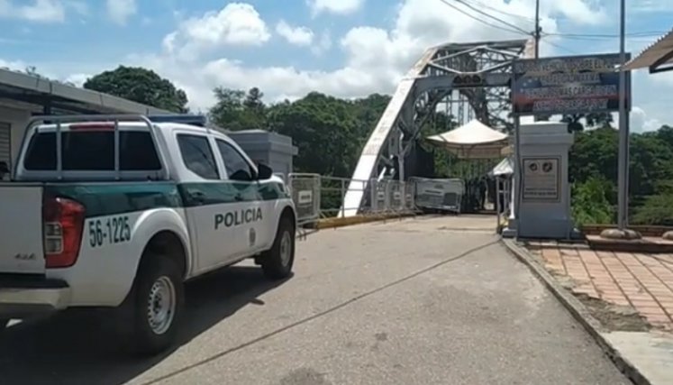 El puente La Unión de Puerto Santander también fue abierto por Migración Colombia./Foto: La Opinión