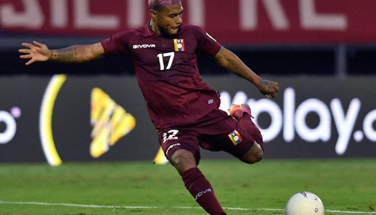 Josef Martínez, arma de peligro de Venezuela. 