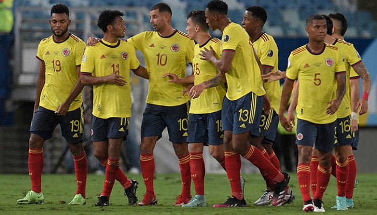 Colombia derrotó 1-0 a Ecuador en la Copa América. 