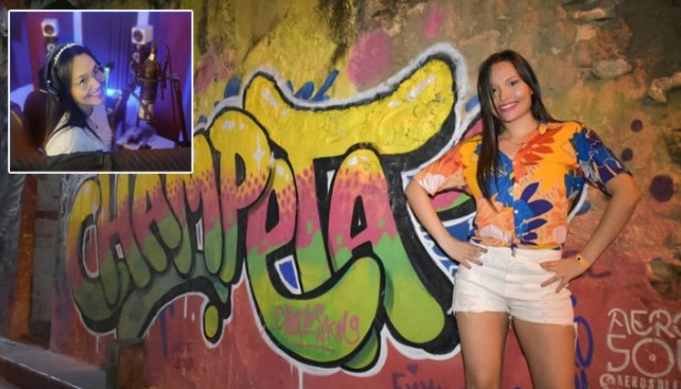 Karly Mc visitó el barrio Getsemaní de Cartagena que “nos cuentan historias” y donde rodó el video. / Foto: Instagram.