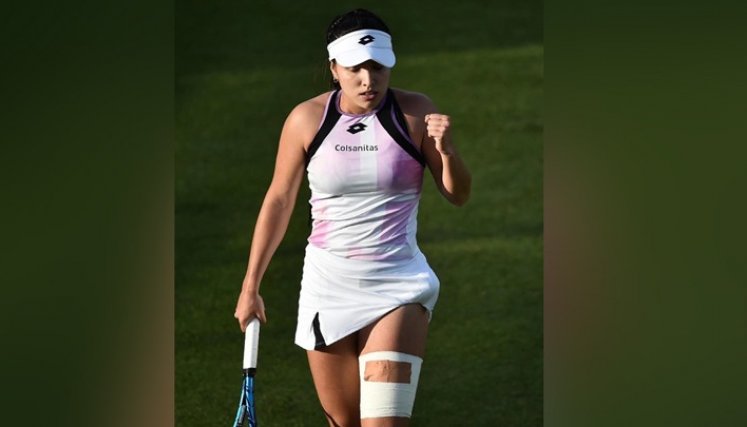 María Camila Osorio cayó en la primera ronda de Nottingham. 