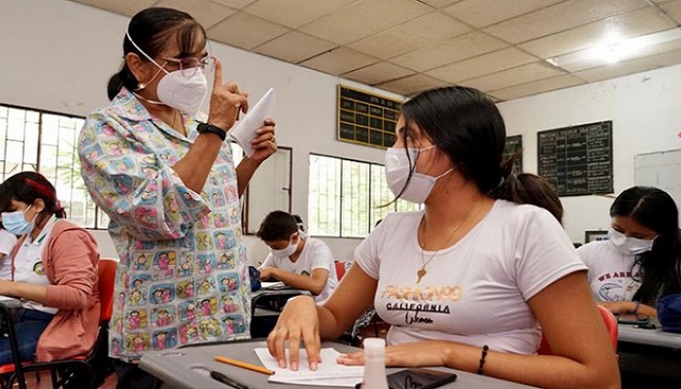 Los estudiantes deberán cumplir con todos los protocolos de bioseguridad. / Cortesía/ La Opinión 