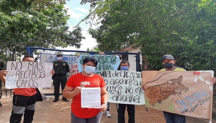 La comunidad está sorprendida de que sus problemas no sean solucionados ni escuchados. / Foto Mayerly Gómez Carvajal / La Opinión.