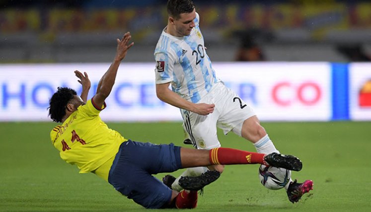 Argentina vence parcialmente a Colombia en Barranquilla. 