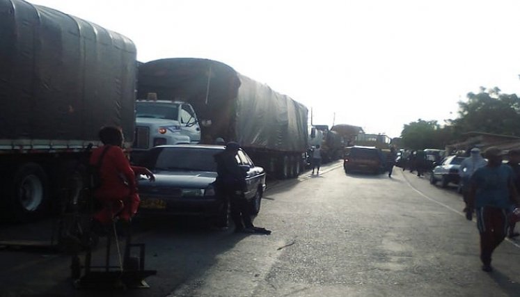 El transporte de carga perdió diariamente $895 millones por bloqueos./Foto: cortesía