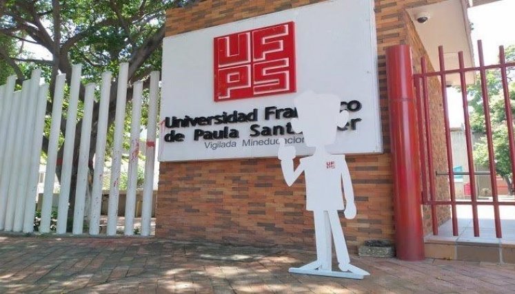 Los estudiantes de la UFPS promueven el voto en blanco para la consulta rectoral del 4 y 5 de junio. /Foto cortesía