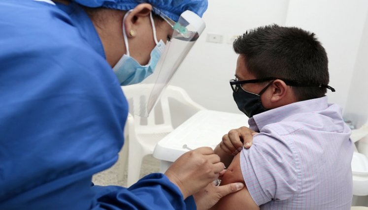 De acuerdo con el Instituto Departamental de Salud (IDS), a corte del 7 de junio, en la región se han aplicado 317.848 vacunas contra la COVID-19./ Cortesía 