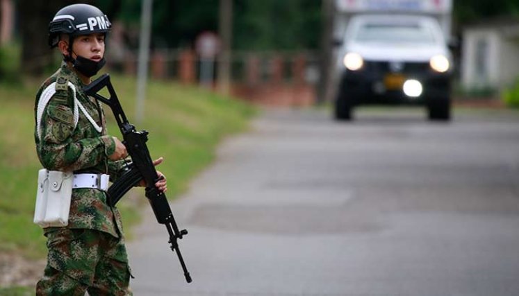 El Eln sería el presunto autor del atentado con carro bomba contra la Brigada 30./Foto Juan Pablo Cohen
