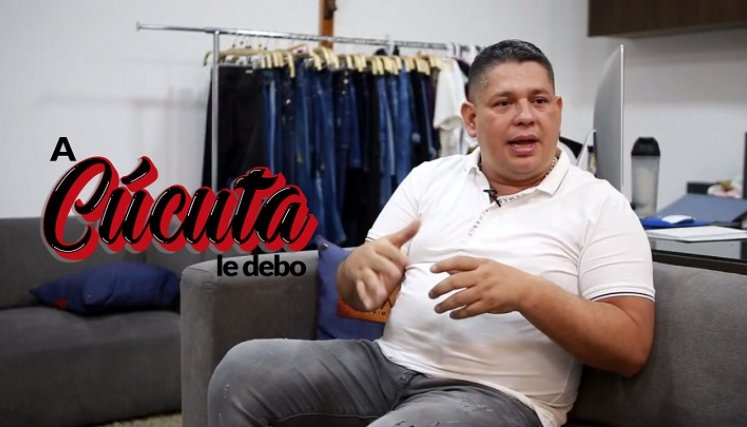 Yerson Villamizar Santiesteban, inició sus primeros pasos en la industria textil de Cúcuta como ayudante./Foto: La Opinión
