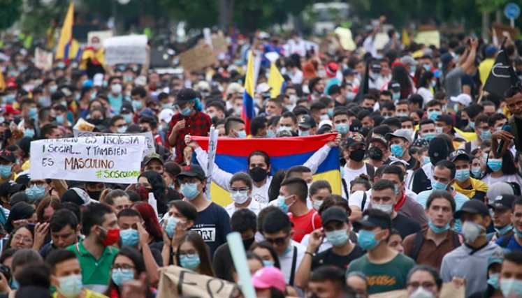 La protesta social han sido el común denominador en el presente año.