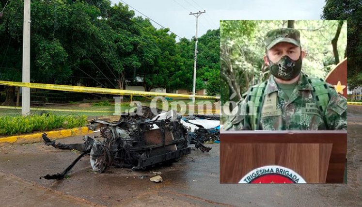 Por el atentado se dan más cambios en la Brigada 30 del Ejército
