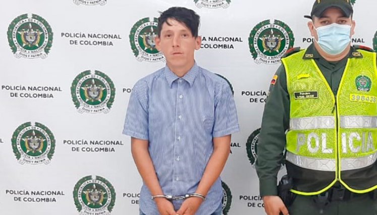 El hombre, según las autoridades, tenía vigente una orden de captura