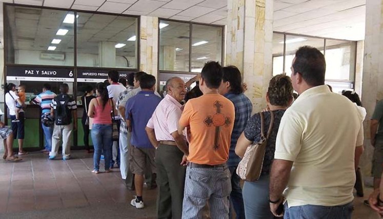 Hasta el 31 de agosto se amplió el plazo para pagar los impuestos./Foto Archivo