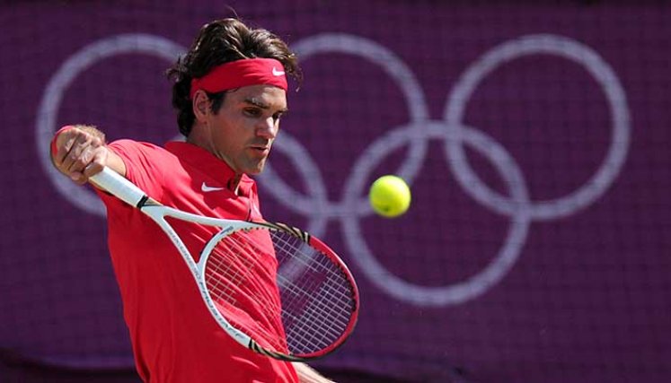 Roger Federer tenista suizo ex número uno del mundo.