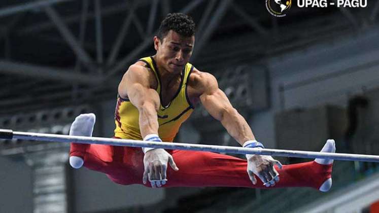 Javier Sandoval una de las figuras de la gimnasia de Norte de Santander