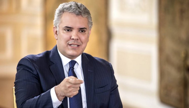 Iván Duque, presidente de Colombia.
