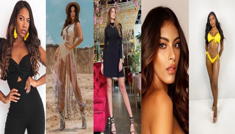 Las primeras candidatas  inscritas a Miss Universe