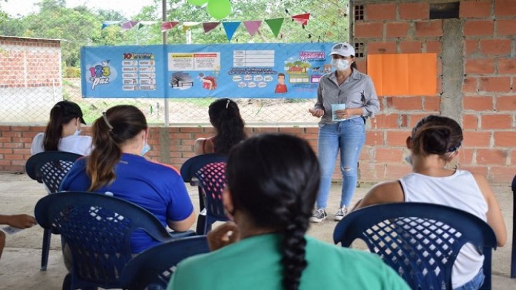  La implementación de la estrategia 1,2,3 por la Paz Fronteriza en Banco de Arena y Palmarito, pretende mitigar el riesgo de reclutamiento, uso, utilización y violencia sexual contra niños, niñas y adolescentes (NNA).