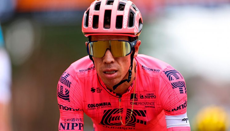 Rigoberto Urán es segundo en el Tour de Francia 2021.
