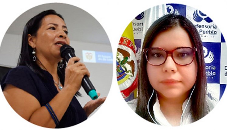 Magali Alba Niño y Deisy Díaz Torrado.