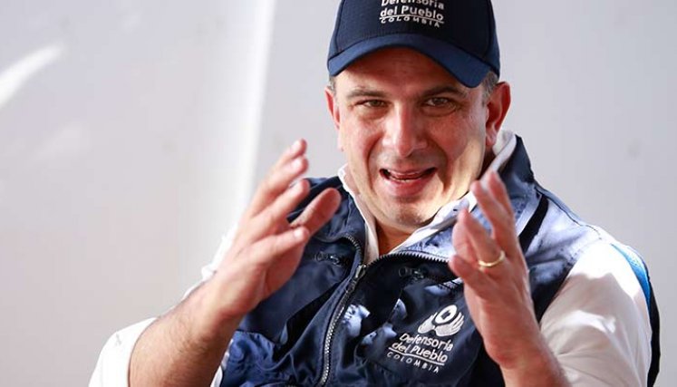 Carlos Camargo, defensor nacional del Pueblo./ Foto Juan Pablo  Cohen