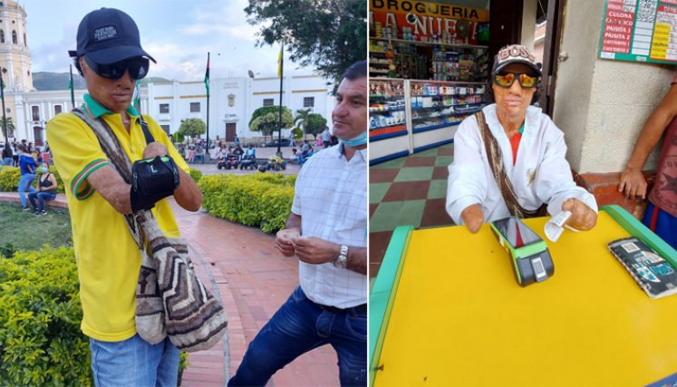 José Arias Durán es un ejemplo digno de imitar que no se arruga ante las adversidades. Escribe canciones a pesar de no contar con manos. / Foto: Javier Sarabia
