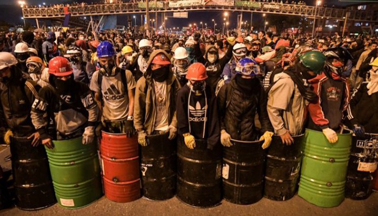 Integrantes de la Primera Línea.