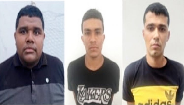 Tres integrantes del Tren de Aragua fueron detenidos por homicidio.