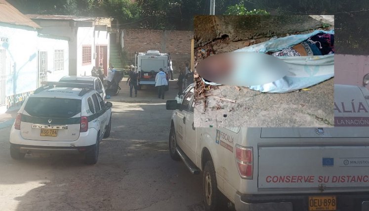  El cuerpo estaba en un canal de aguas lluvias, debajo de una estructura. / Foto: La Opinión
