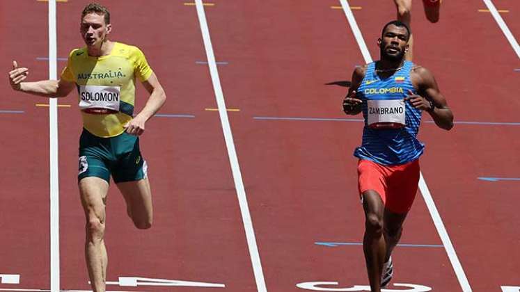 Anthony Zambrano atleta colombiano de los 400 metros planos