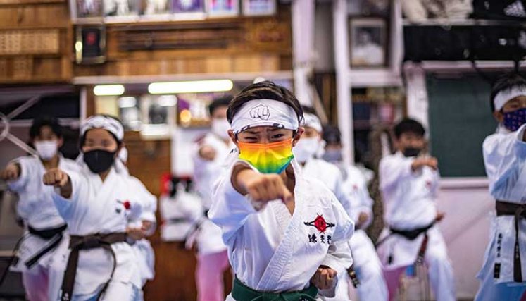 El karate el deporte insignia de los japoneses se estrenará en los Olímpicos de Tokio.