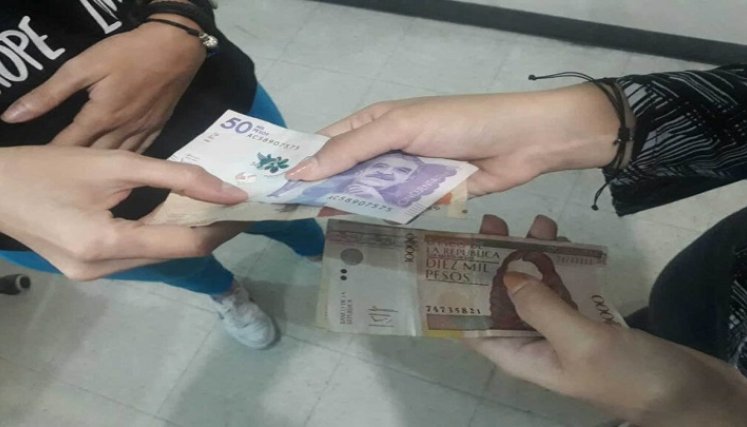 Más del 90% por ciento de las transacciones en el Táchira se hacen en pesos, el resto se distribuye en compras con dólares en efectivo o a través de giros digitales. / Foto Cortesía.