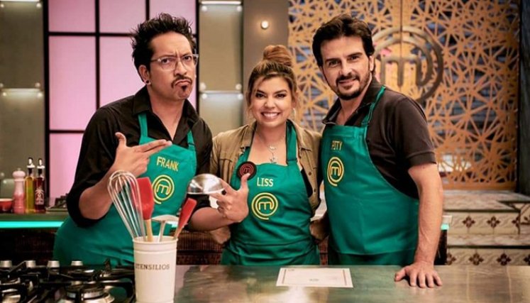 Grupo de los comediantes en MasterChef Celebrity