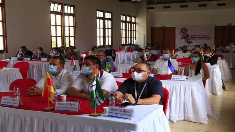 Aspecto de la reunión de alcaldes del departamento, que sesionó en Cúcuta durante dos días. / Foto Juan Pablo Cohen/ La Opinión