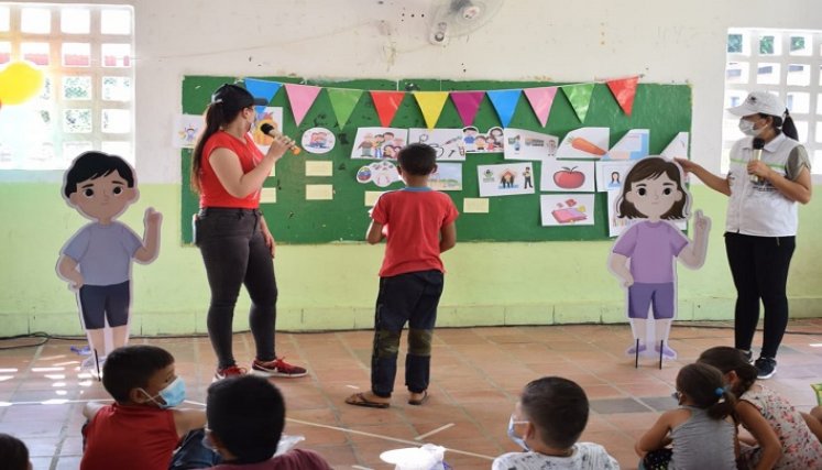 El trabajo ha desarrollado habilidades de cuidado, autocuidado y autoprotección de niños, niñas y adolescentes (NNA) . / Cortesía/ La Opinión 