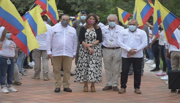 Marta Lucía Ramírez instala el Congreso de Historia en Villa del Rosario./Foto: cortesía